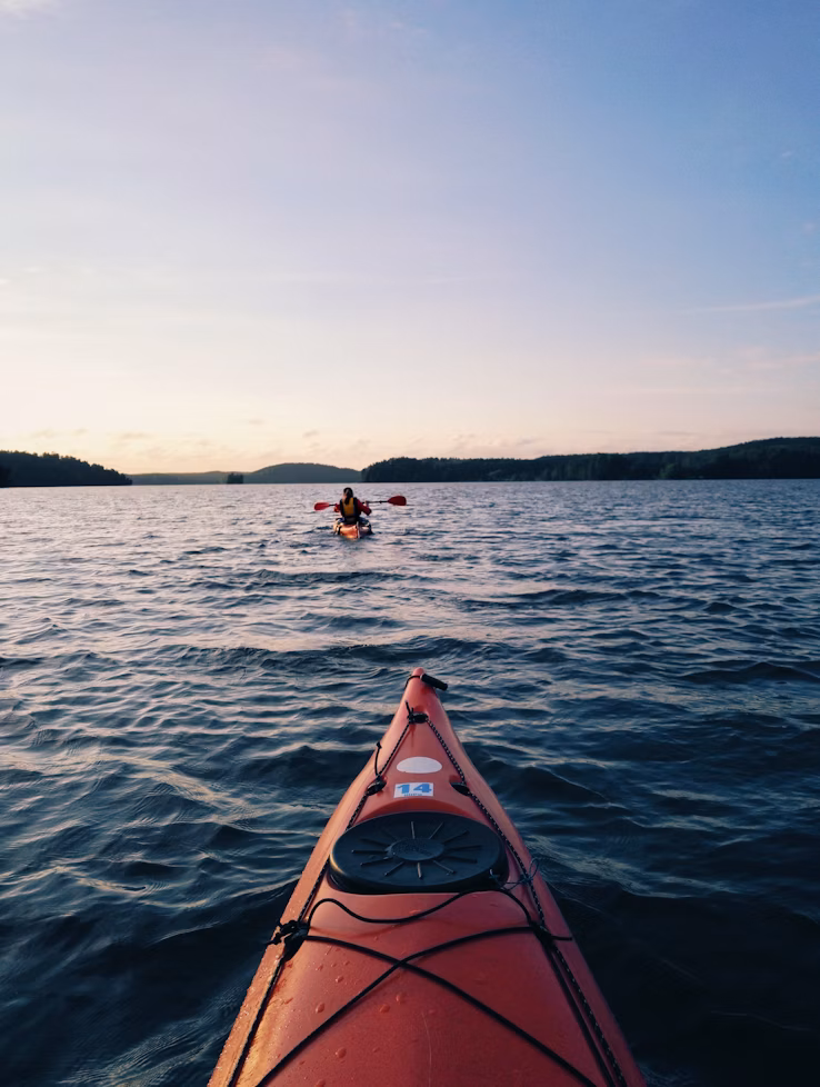 Anchored in a quiet cove